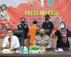 Ditresnarkoba Polda Banten Amankan 1 O