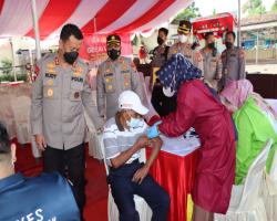 KAPOLRES LEBAK DAMPINGI KALEMDIKLA