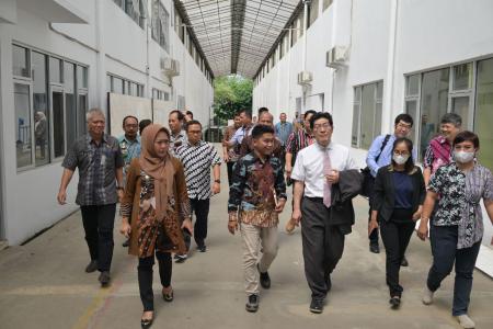 TERIMA KUNJUNGAN DARI JEPANG BUPAT