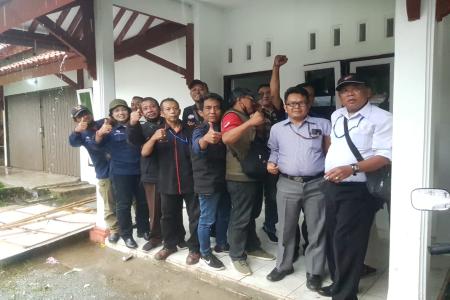 Satpol PP Banjarnegara Bersama Wartawa