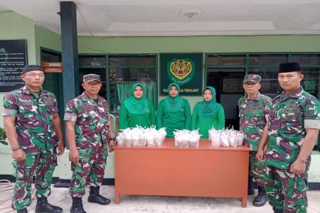 Koramil 2505  Kalipucang Berbagi Tajil