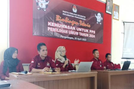 PPK PENGADEGAN GELAR BIMBINGAN TEKNIS 