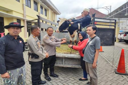 Jelang Idul Adha  Polres Wonosobo Sumb
