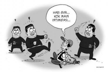 Lagi lagi terjadi Intimidasi terhadap 