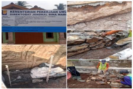 DIDUGA PENGERJAAN PRESERVASI JALAN