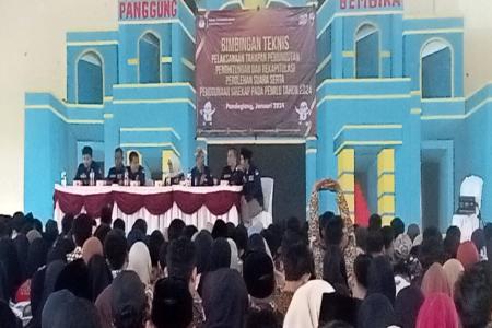 Bimtek KPPS diKab Pandeglang Banyak Di