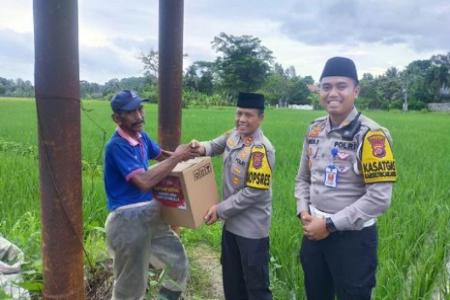 BANTU SESAMA, KAPOLRES LEBAK BAGIK