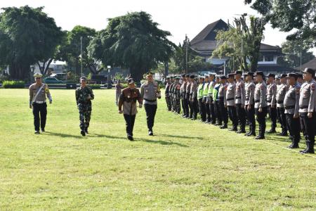 POLRES WONOSOBO LAKSANAKAN APEL GE