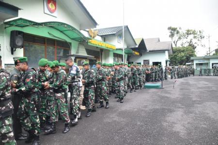 Keluarga Besar Kodim 0707Wonosobo Laksanakan Halal Bi Halal