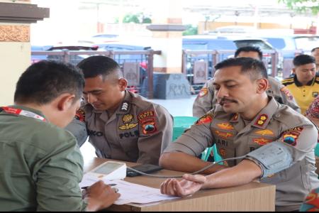 GELAR BAKTI KESEHATAN POLRES DEMAK