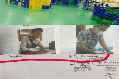 DUA OKNUM MANAGER PWI 6 DIDUGA LAK