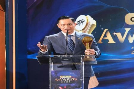 Menteri AHY Dinobatkan sebagai Tokoh T