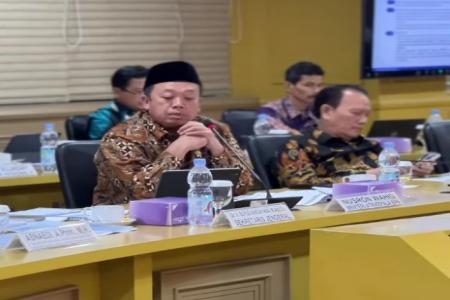 Ikuti RDP dengan BAP DPD RI Menteri Nu