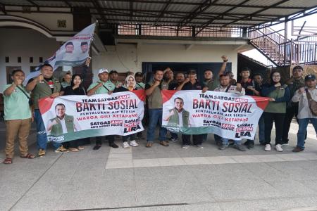 Satgas AMP peduli Warga Gili Ketapang 