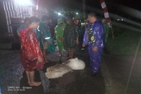 IRIGASI BTW JEBOL, 8 RUMAH WARGA T