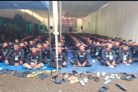 DIKLATSAR BANSER TAHUN 2024 DI PEN