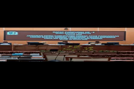 RAPAT PARIPURNA DPRD KE 6 SIDANG P