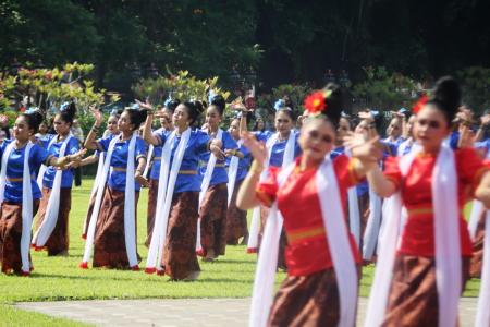 Gelar Budaya Seni Tarian Megot Meriahk