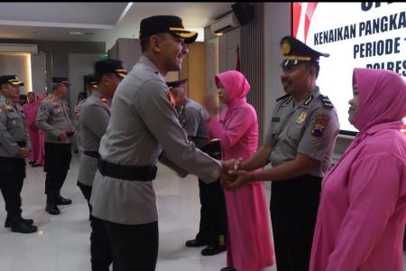 Wujud Penghargaan Atas Pengabdian Polr