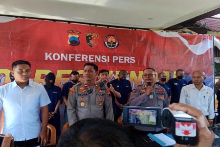 POLRES KENDAL TANGKAP TERSANGKA PE