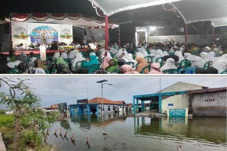 Sedekah Bumi Desa Tugu Bersholawat Doa