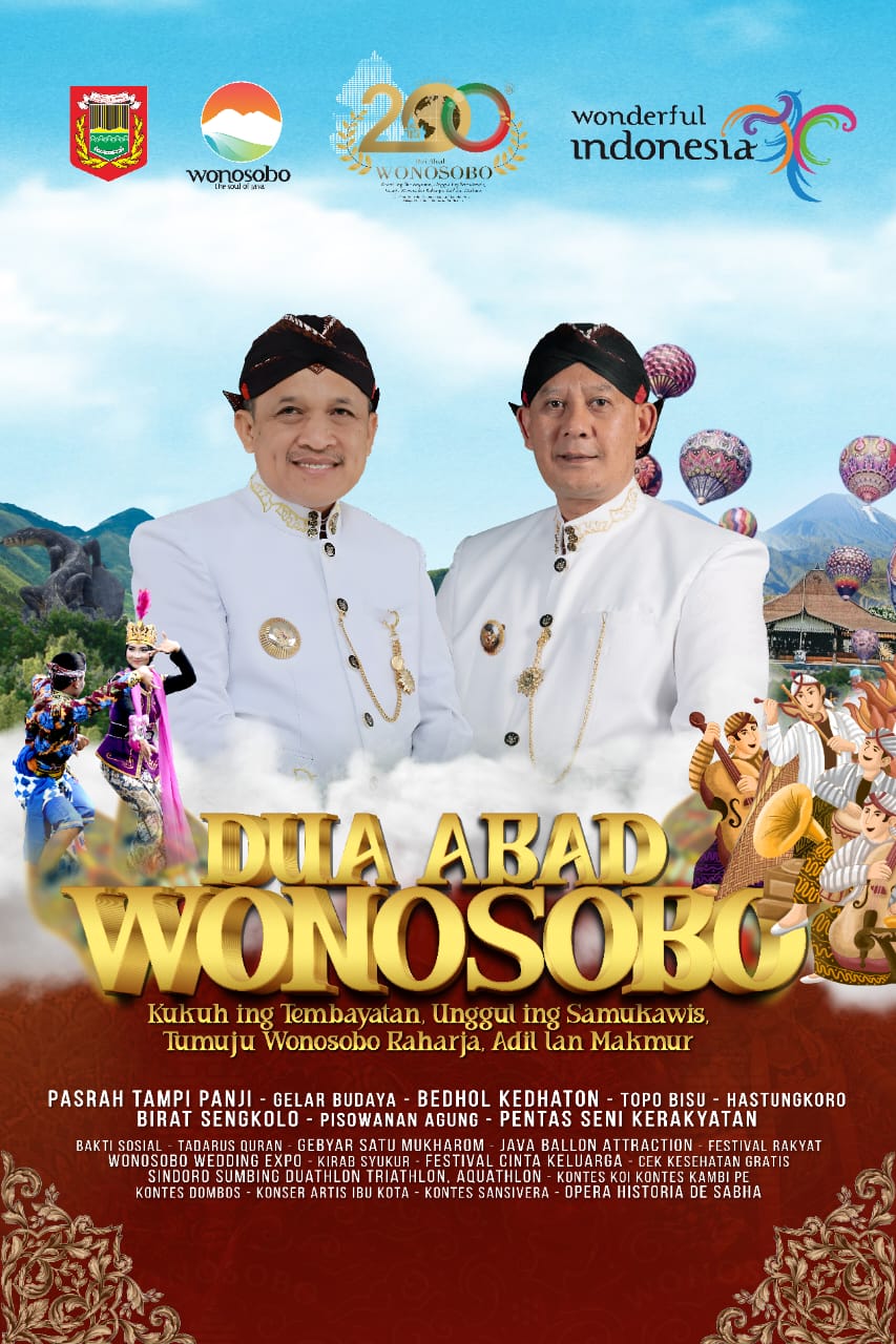 Selamat Hari Jadi Wonosobo yang ke 200 tahun