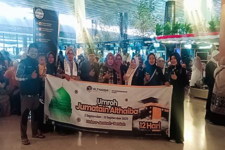 PELEPASAN JEMAAH UMROH AGEN TOUR A