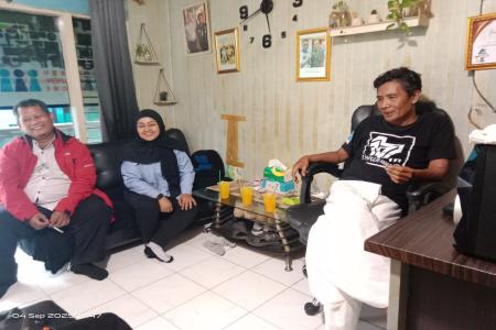 KUNJUNGAN KEPALA SMAN 1 KALANG ANY