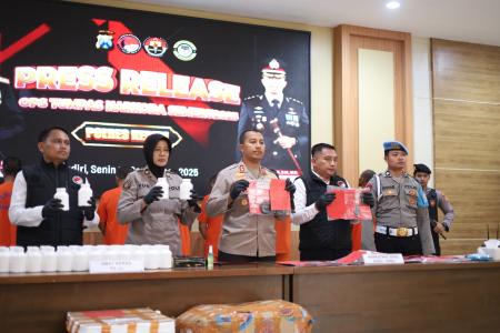 POLRES KEDIRI BERHASIL AMANKAN 16 