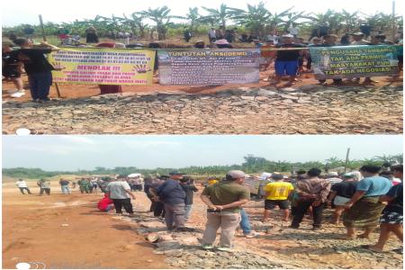 GERUDUK TAMBANG PASIR MILIK PT. BE