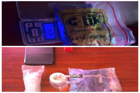 POLSEK SAPEKEN RINGKUS PENGEDAR SA