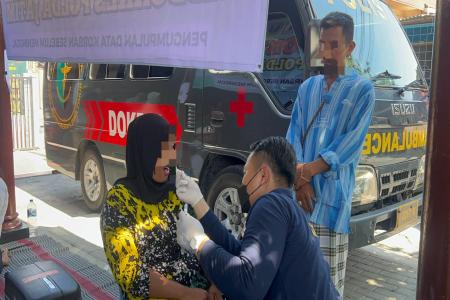 DOKKES POLDA JATIM LAKUKAN PENGUMP