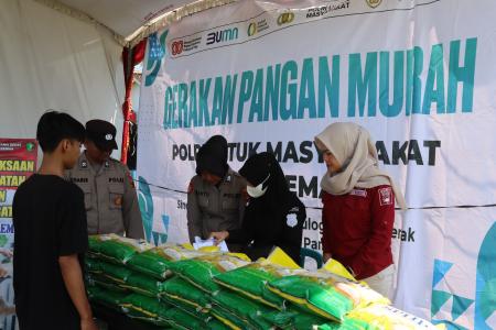 Polres Demak Dukung Swasembada Pangan 