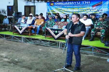 Turnamen Bola Voli Antar Desa Se Blita