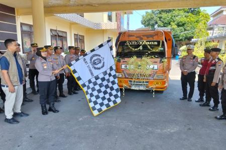 POLRES SITUBONDO KIRIM 20 TON JAGU