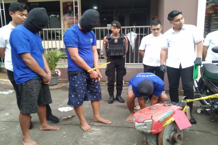 Polres Demak Tangkap Dua Pencuri Motor