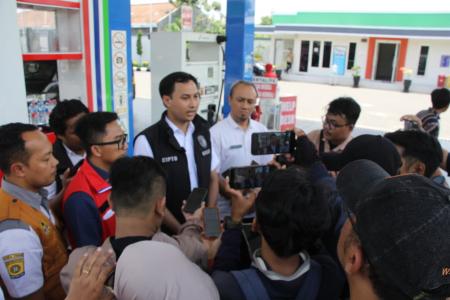 Polres Kediri Kota Sidak Sejumlah SPBU