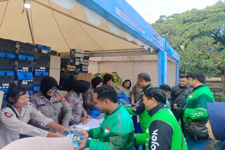 Ribuan Driver Ojol Deklarasi Kamtibmas